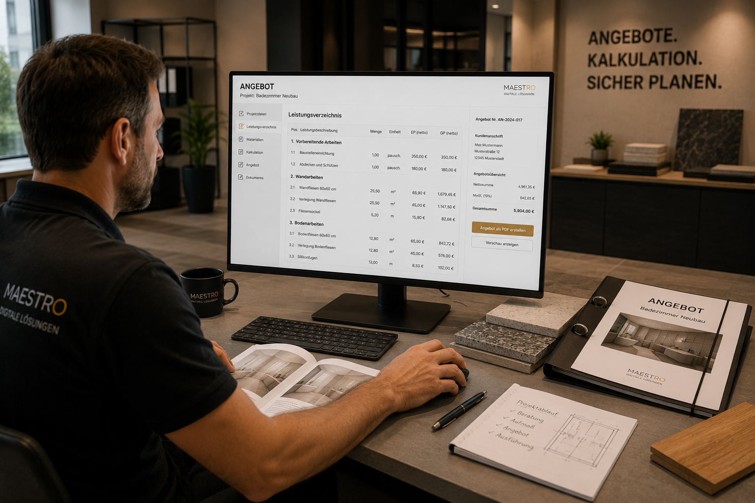 Digitale Angebote und Leistungsverzeichnisse