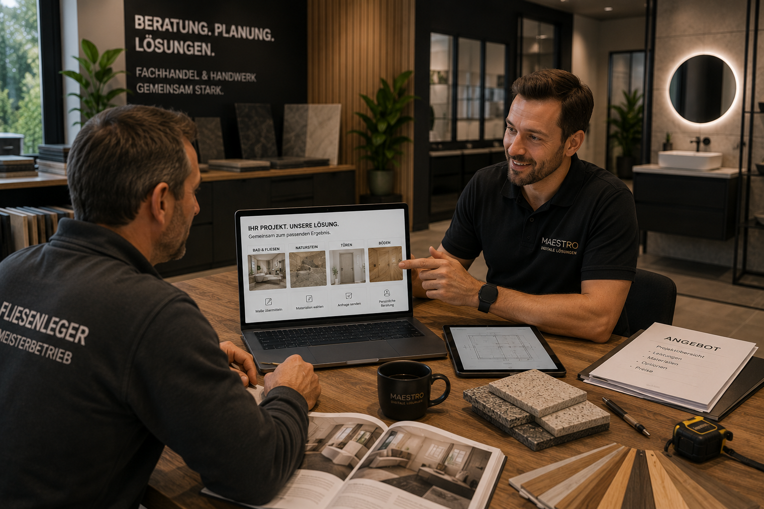 Handwerker Beratung und Fachhandel